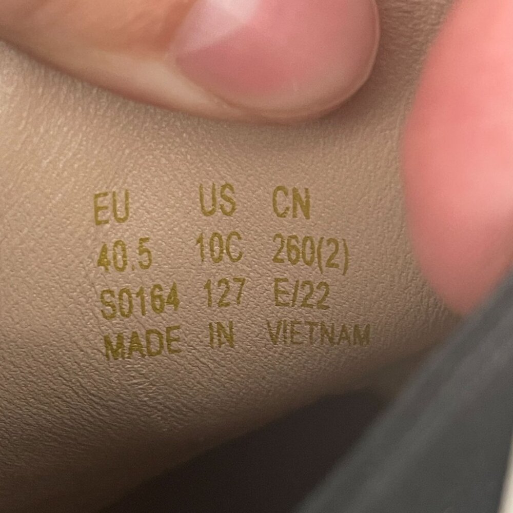 Stuart Weitzman Norah Chelsea Cream Leather Platform Boots, Size 10C WORN ONCE - Picture 10 of 10